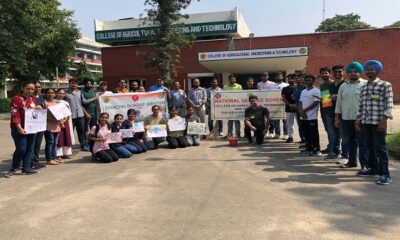 PAU National Cleanliness Campaign celebrated in Agricultural Engineering College