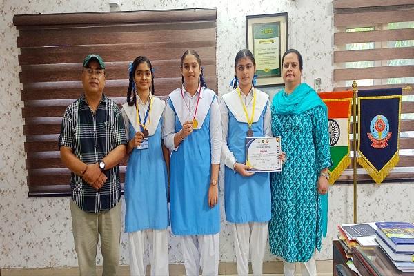 The student of Nankana Sahib Public School did an excellent performance in Judo