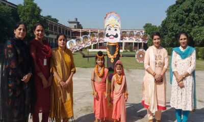 Dussehra celebrated at Sacred Soul Convent School