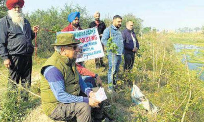 The second phase of the green walking tour along Budha river has started by the environmentalists of Punjab