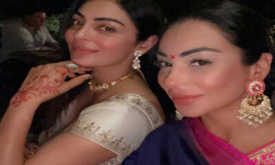 Actress Neeru Bajwa shared beautiful pictures with her family, which became the center of attraction