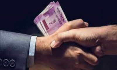 ASI takes bribe of Rs 5,000 to present challan in court. control