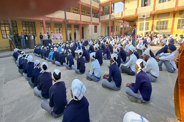 Tribute to Martyr Kartar Singh Sarabha in Malwa Khalsa School