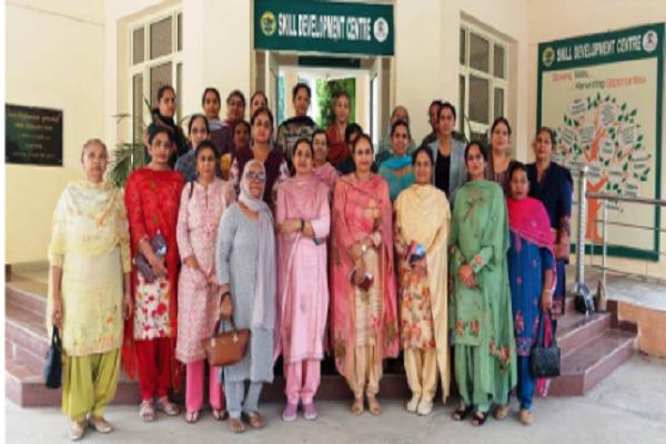 Training camp organized for women farmers