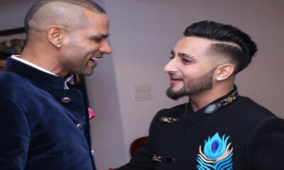 Khan Saab threw a party at the house of which big celebrity? Shared pictures with Shikhar Dhawan