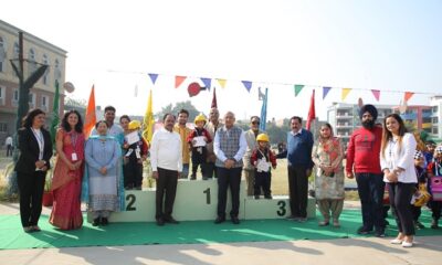 The grand opening ceremony of the annual athletic meet