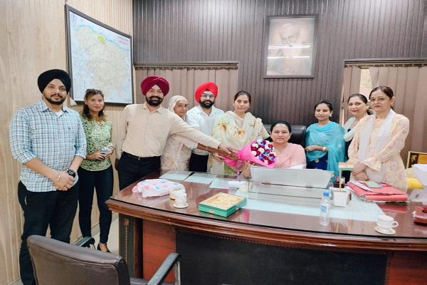 BDPO by Rupinderjit Kaur. Took charge of Ludhiana-2