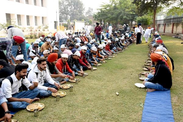 Guru Hargobind Khalsa College celebrated the first incarnation of Patshahi Ji