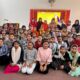 Organizing a program dedicated to Gurpurab at Arya College