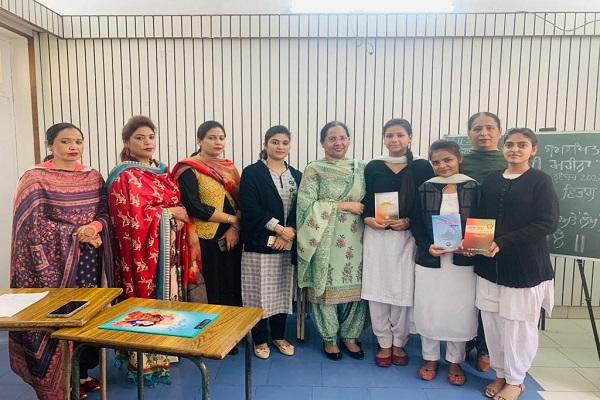 An event dedicated to Punjabi month organized at Ramgarhia Girls College