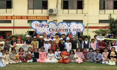 Children's day organized for small children in Spring Dale School