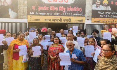 MLA Sidhu issued old age pension to more than 100 beneficiaries