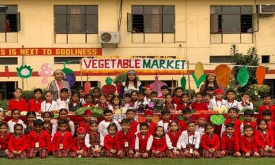 Eat Vegetables, Build Health activity organized at Springdale