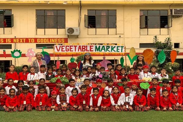 Eat Vegetables, Build Health activity organized at Springdale