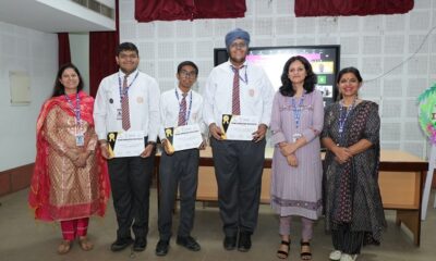 Youth Ideathon Award Ceremony organized at BCM Arya School