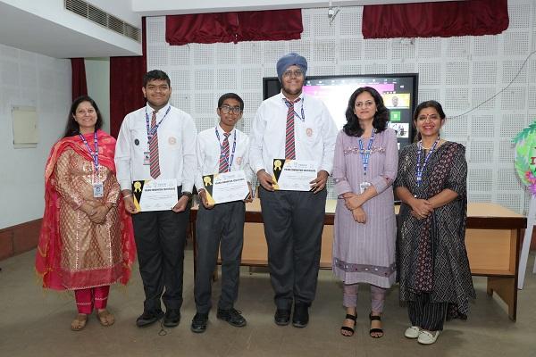 Youth Ideathon Award Ceremony organized at BCM Arya School