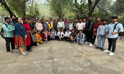 Students of Arya College made an educational visit to PAU