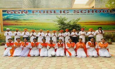 Prakash Utsav of Shri Guru Nanak Dev Ji was celebrated in GGN School