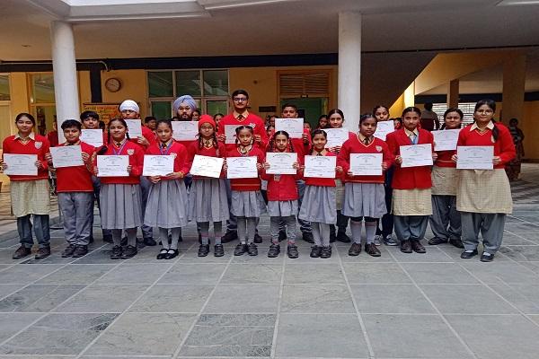 Reading test conducted in MGM Public School