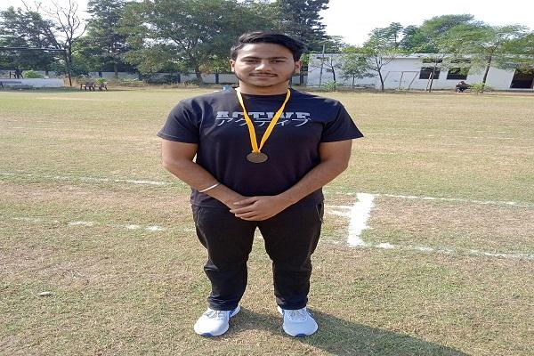 Harshdeep Singh scored in the Punjab School Games