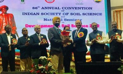 PAU The soil scientist was honored with the prestigious national award