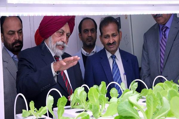 PAU Inauguration of plant factory in Agricultural Engineering College