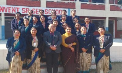 Workshop conducted for teachers at Sacred Soul Convent School