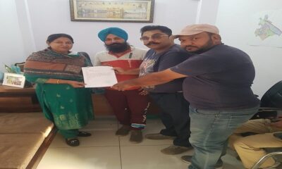 Ludhiana Taxi Union submitted a demand letter to MLA Rajinder Pal Kaur Chhina