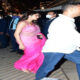 Janhvi attended the Anant Ambani-Radhika party in a pink saree