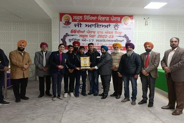 66th Punjab State Inter District Shooting Championship organized at Khalsa College