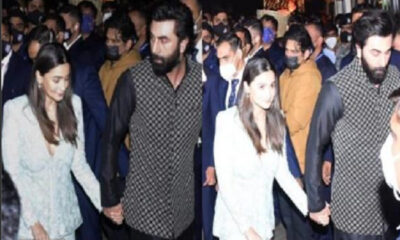 Ranbir reached the engagement of Anant Ambani-Radhika holding wife Alia's hand