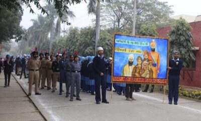 Student awareness march organized by Nankana Sahib Public School