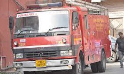 A terrible fire broke out in a shop in Ludhiana, goods worth lakhs were burnt to ashes