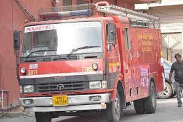 A terrible fire broke out in a shop in Ludhiana, goods worth lakhs were burnt to ashes