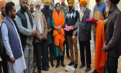 Construction work of four roads started in New Shimlapuri at a cost of 21 lakh - MLA Chhina