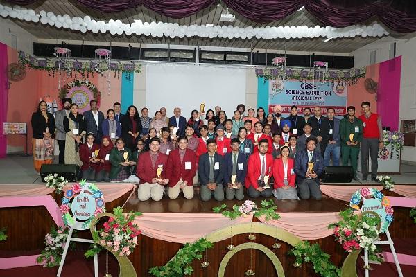 Students performed brilliantly in the CBSE Regional Science Exhibition