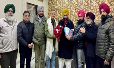 Sahib Thind and Sahitya who spread global awareness were honored by the Punjabi Folk Heritage Academy