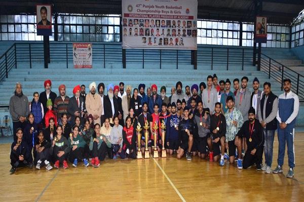 Ludhiana Basketball Academy retained the titles of both categories