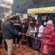 Inauguration of self-help groups' 'clothing bag' outlet by Panchal
