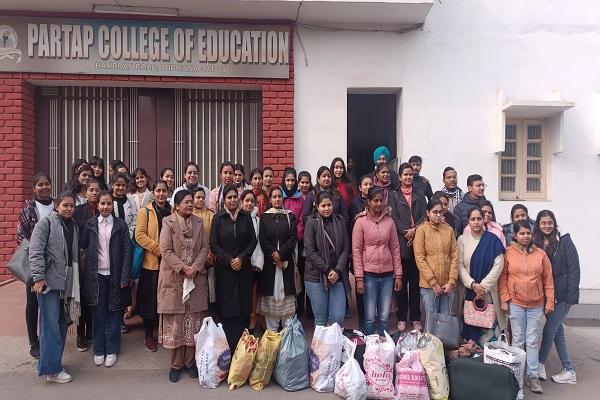 Lohri celebrated in Pratap College of Education