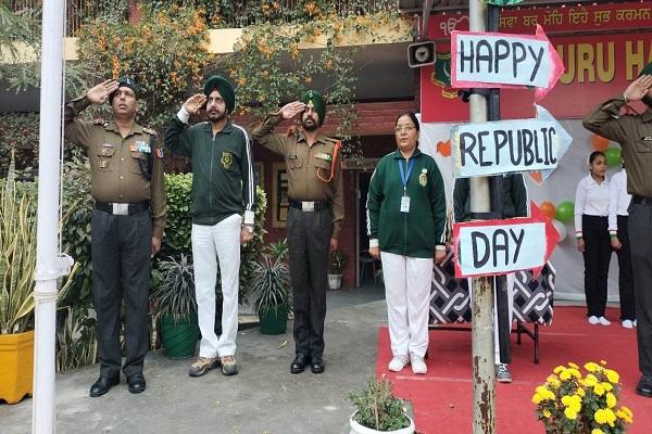 'Republic Day' celebrated at Sri Guru Hargobind Public School