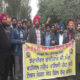 Taxi drivers protested against the scrap policy