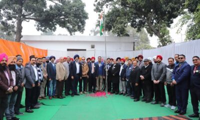 Ajay Nayyar hoisted the national flag at MSME