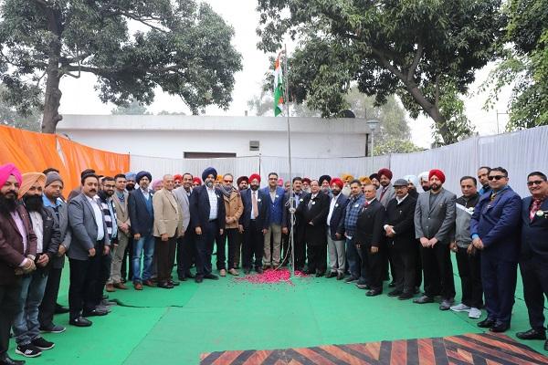 Ajay Nayyar hoisted the national flag at MSME