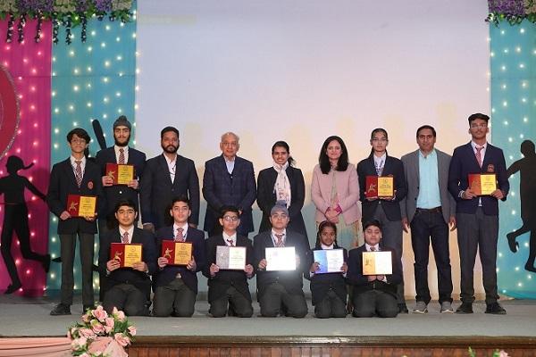 Annual sports achievement award ceremony hosted by BCM Arya School