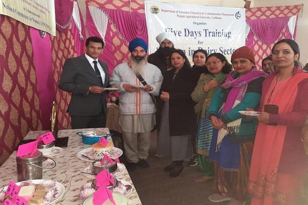 PAU conducts training program for women in dairy sector