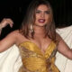 Priyanka Chopra's hot look in a golden dress, the pictures created a stir on social media.
