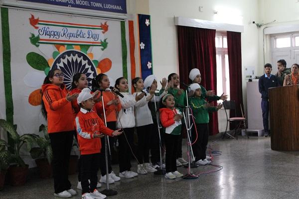 Republic Day was celebrated in Guru Nanak International Public School