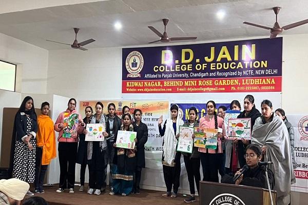 Organized 7 days NSS camp at DD Jain College of Education
