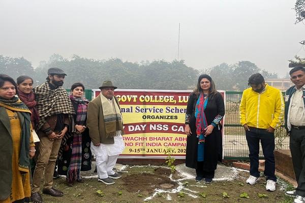 Commencement of seven days NSS camp at SCD Government College